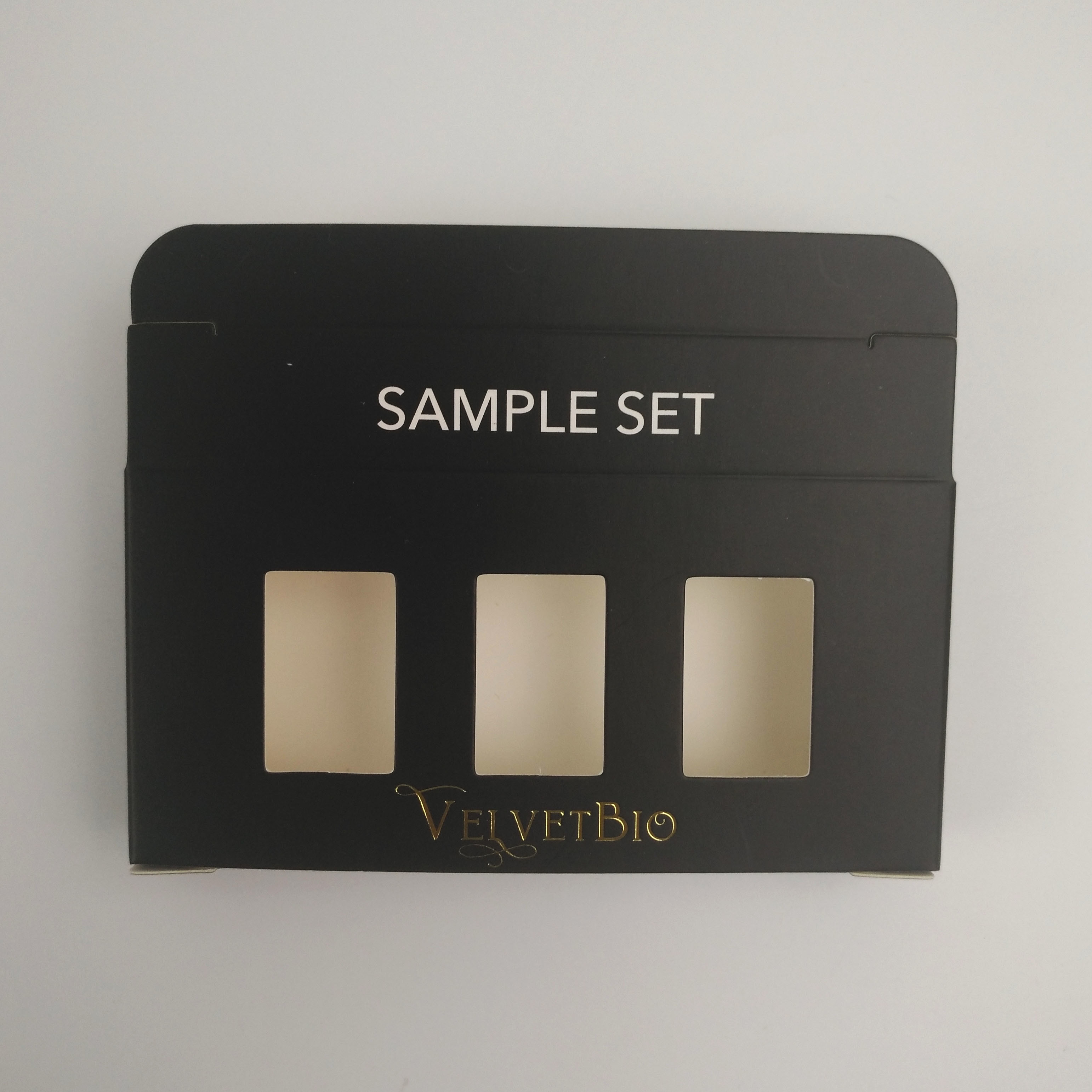 Custom Logo Gold Foil UV Printed Rectangular Tube Cardboard Cosmetic Paper Packaging Box For Essence Serum Skin Care