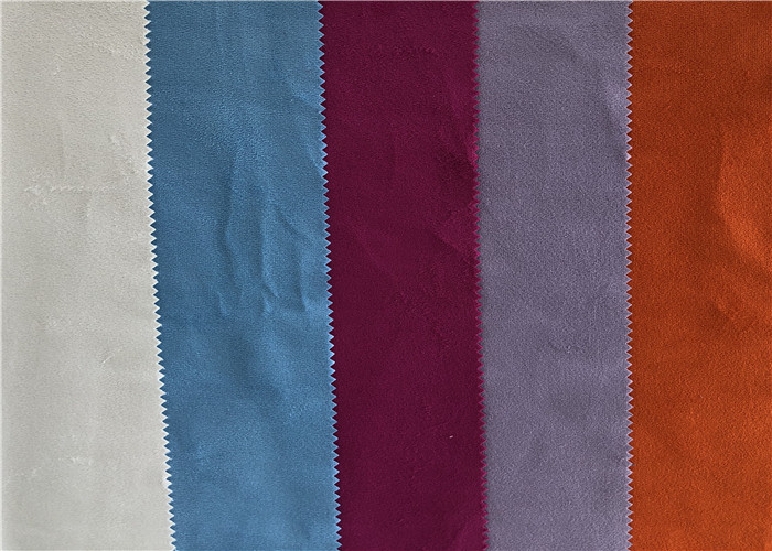 Brushed Polyester Microsuede Fabric For Shoes Bags Jacket