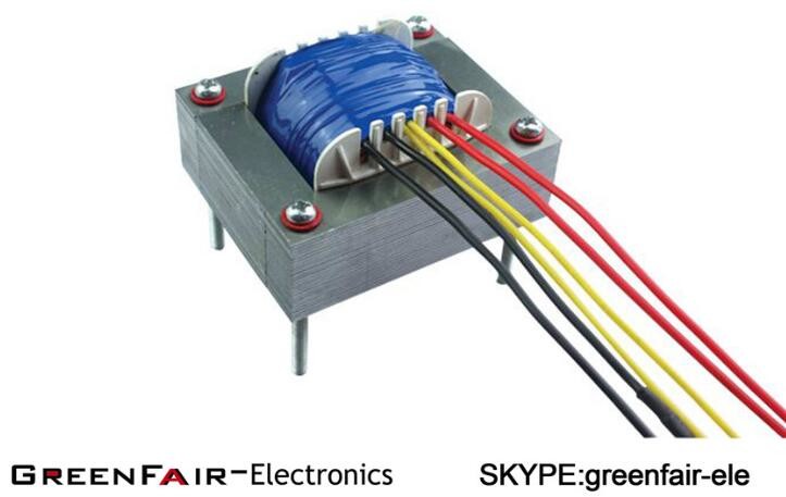 PCB Mounting Low Frequency Transformer Input 306V / 50Hz 10mA Output 11.5V / 9V 67mA