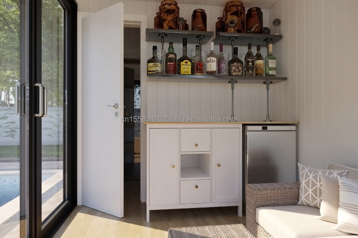 Aluminum Alloy Windows and Insulating Prefabricated Room 20ft European Sunroom for Hotel Insulation