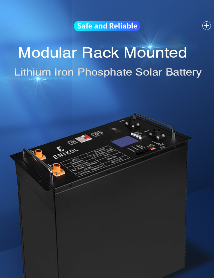 24V 200ah Lithium Iron Phosphate RV Battery 48V 100ah Lifepo4 Energy Storage Battery