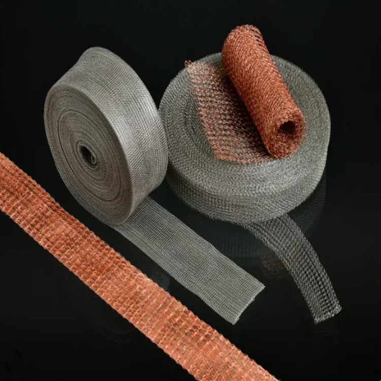 Easy To Install Long-Lasting Knitted Wire Mesh Filter 10mm Thickness