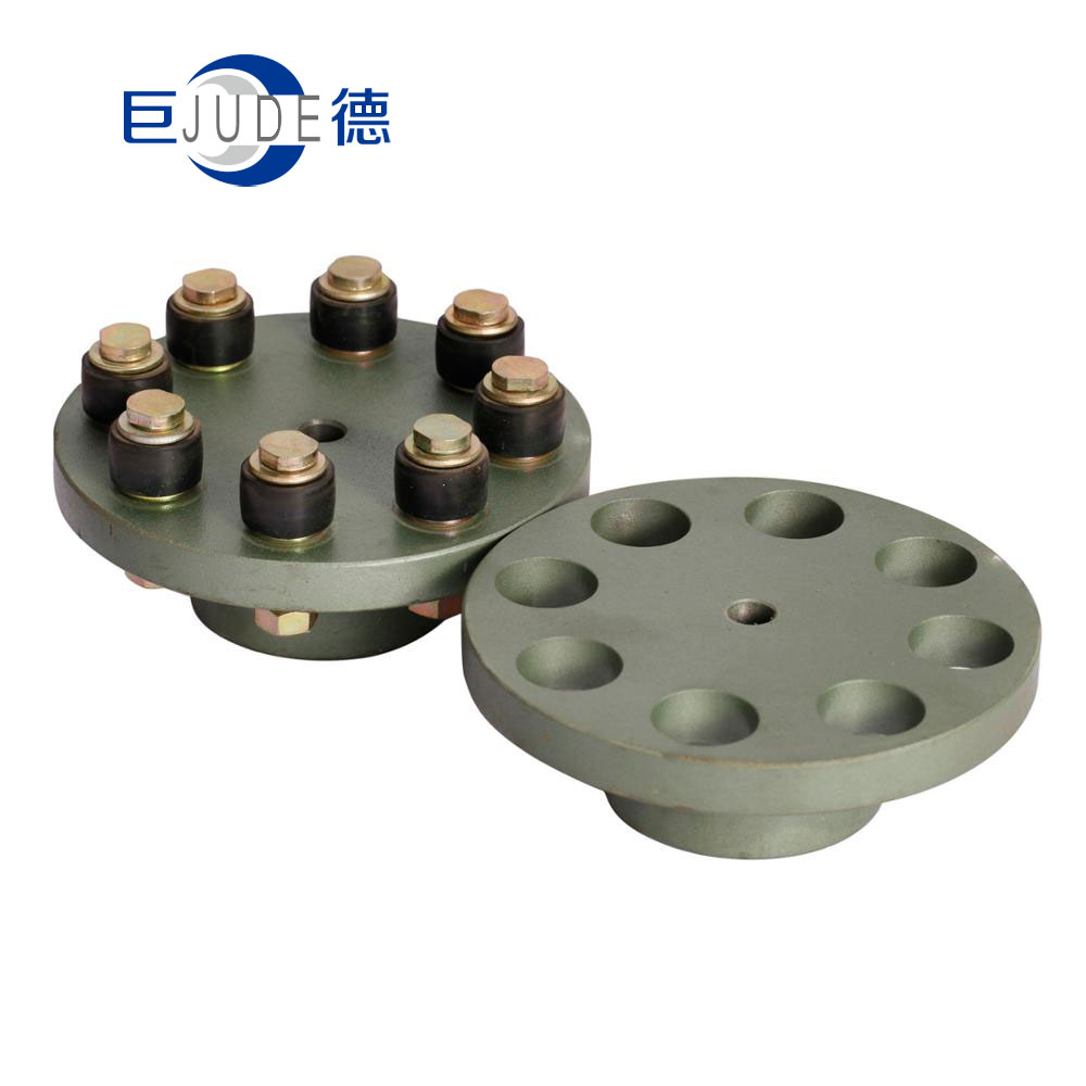 Flexible Pin Bush Coupling FCL 100 FCL 160 FCL 200 Cast Iron For Power Machine