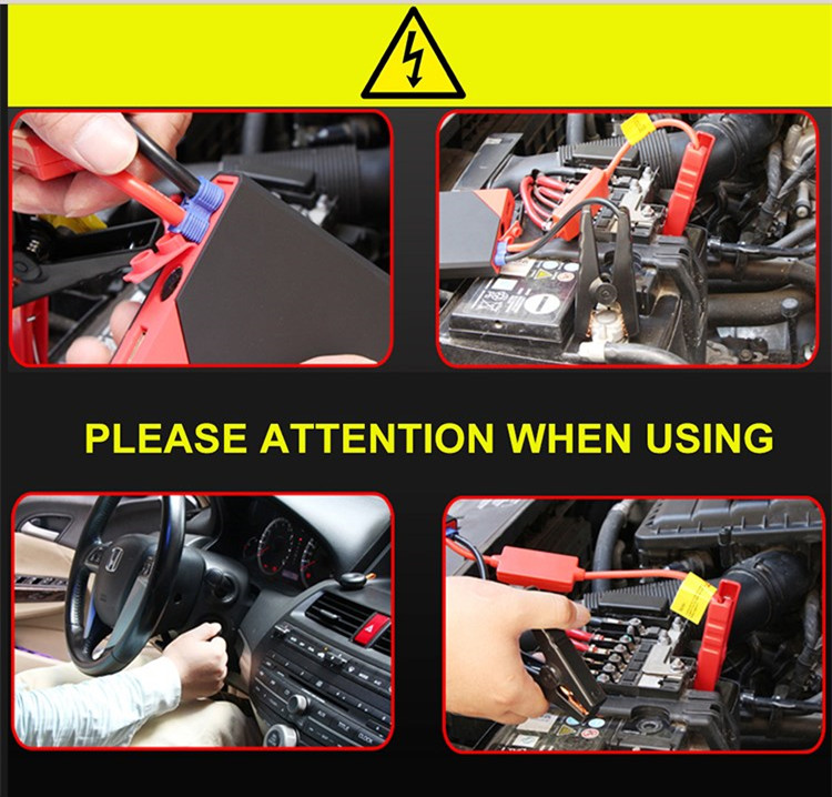 EC5 Connector Alligator Clamp 12v/24v Battery Jump Starter Cable for Various Vehicles