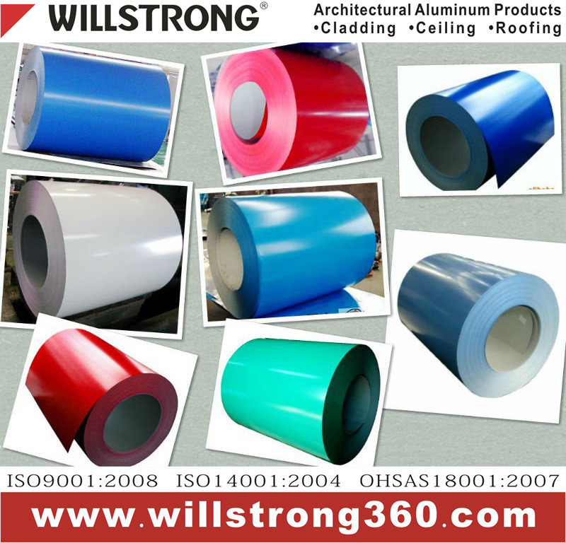 PET / PVDF Coating AA1100 Colored Aluminum Foil Sheets For Beverage Cans