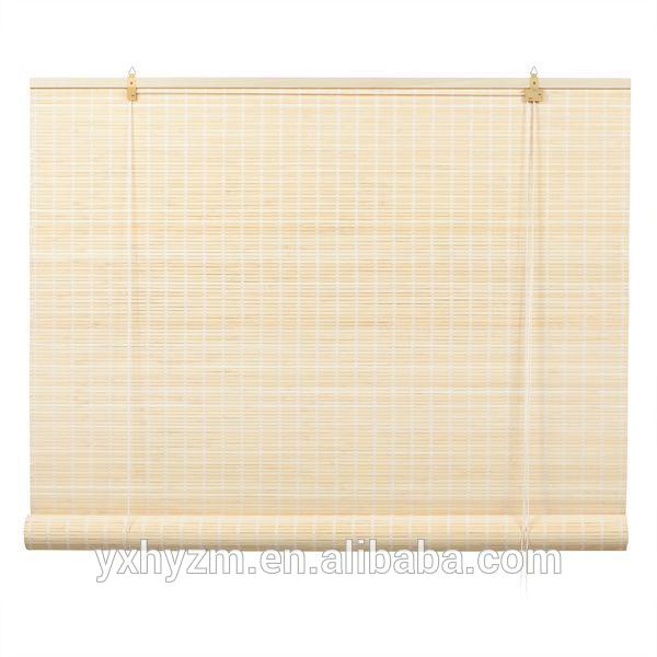 Round Bamboo Window Blinds , Natural Bamboo Shades Customized Design