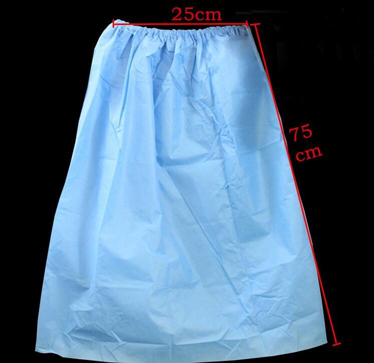 S&J Non woven fabric Women Ladies Wearable Super Soft disposable Dress Bath Skirt Tube top