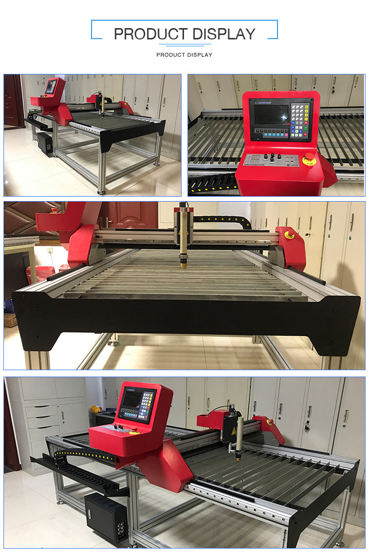 1530 Desktop Cnc Plasma Cutter 5x10 CNC Plasma Table For Small Business