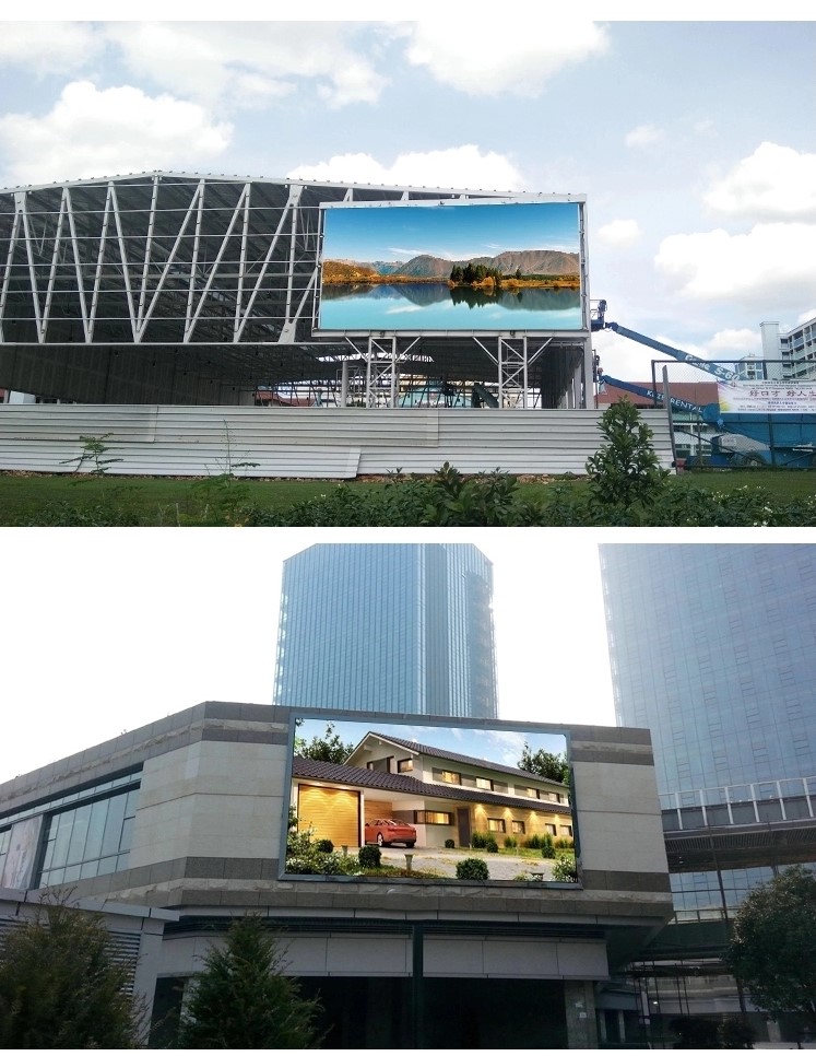 P10 Outdoor panel display for stadium 960x960mm p10 p8 p5 both rental use and fixed installation