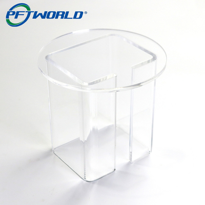 Customized plastic acrylic CNC bending and welding parts