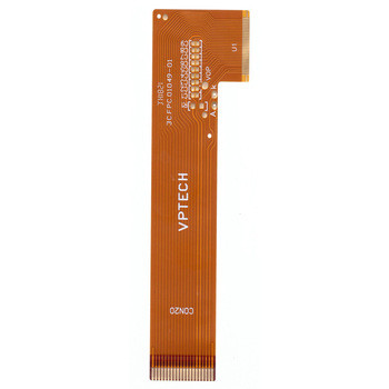Flat FPCB Cable Flexible Circuit Boards , PCB Assembly Services PI/PET/PEM/FR-4 Material