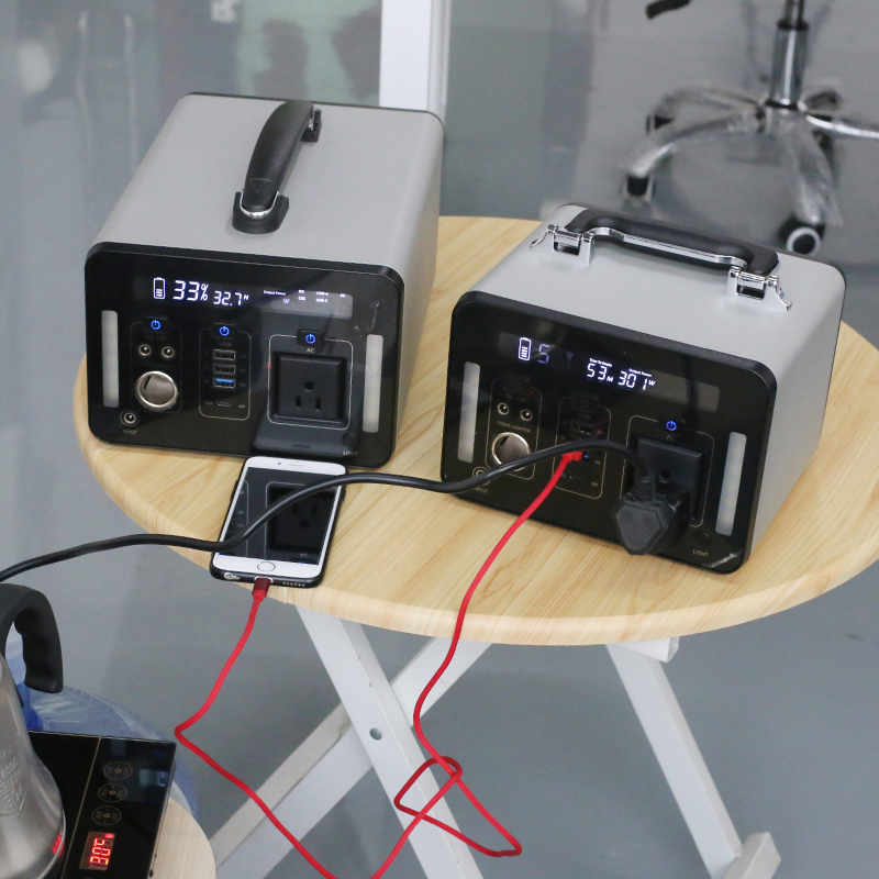 UA1000 Outdoor Portable Power Station Mobile 500w 1000W Multi Charging