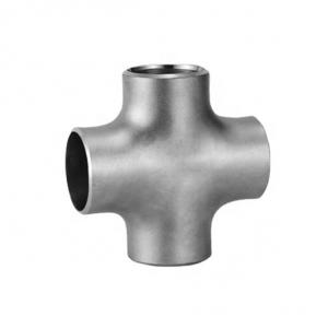 China High Pressure Universal Buttweld 304 316 904L Stainless Steel Cross Four-way Joint Pipe Fitting Equipment on sale
