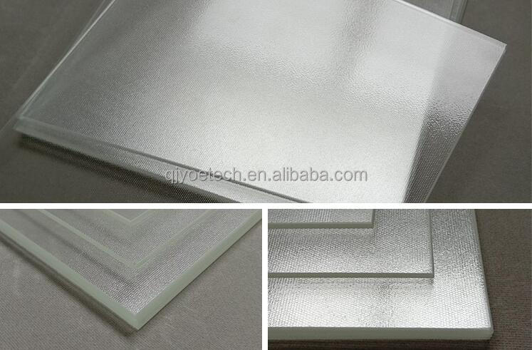 Extra Clear Mistlite Pattern Glass Float Glass for Solar Panel 3.2mm CCC/ISO9001/CE