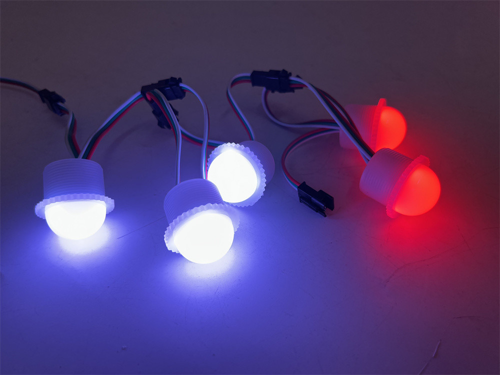 RGB SMD5050 26mm LED Point Light Lamps For Amusement Park Rides