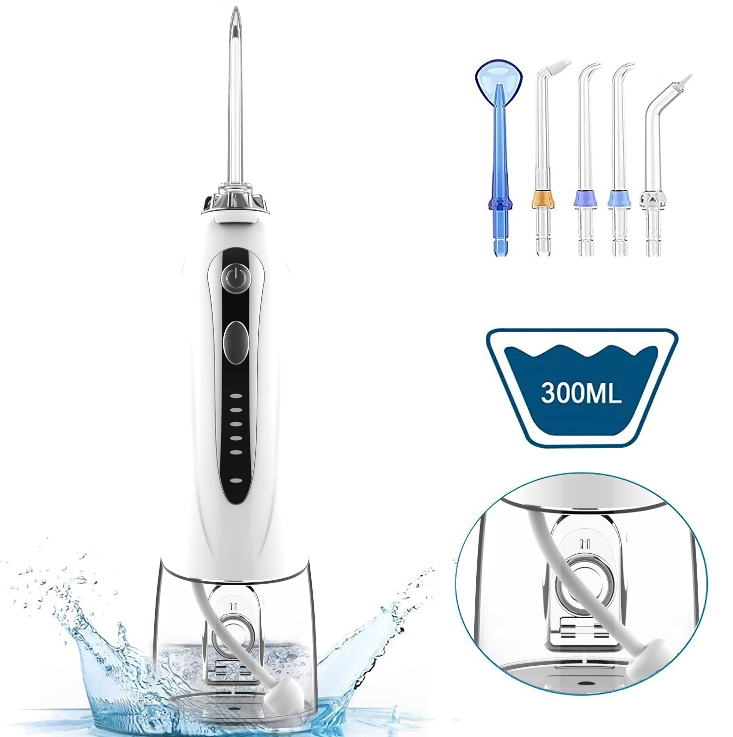 5 Model Custom Teeth Cleaning Clean Device Jet Pick Oral Dental Care Portable Cordless Electric USB Oral Irrigator Water Flosser