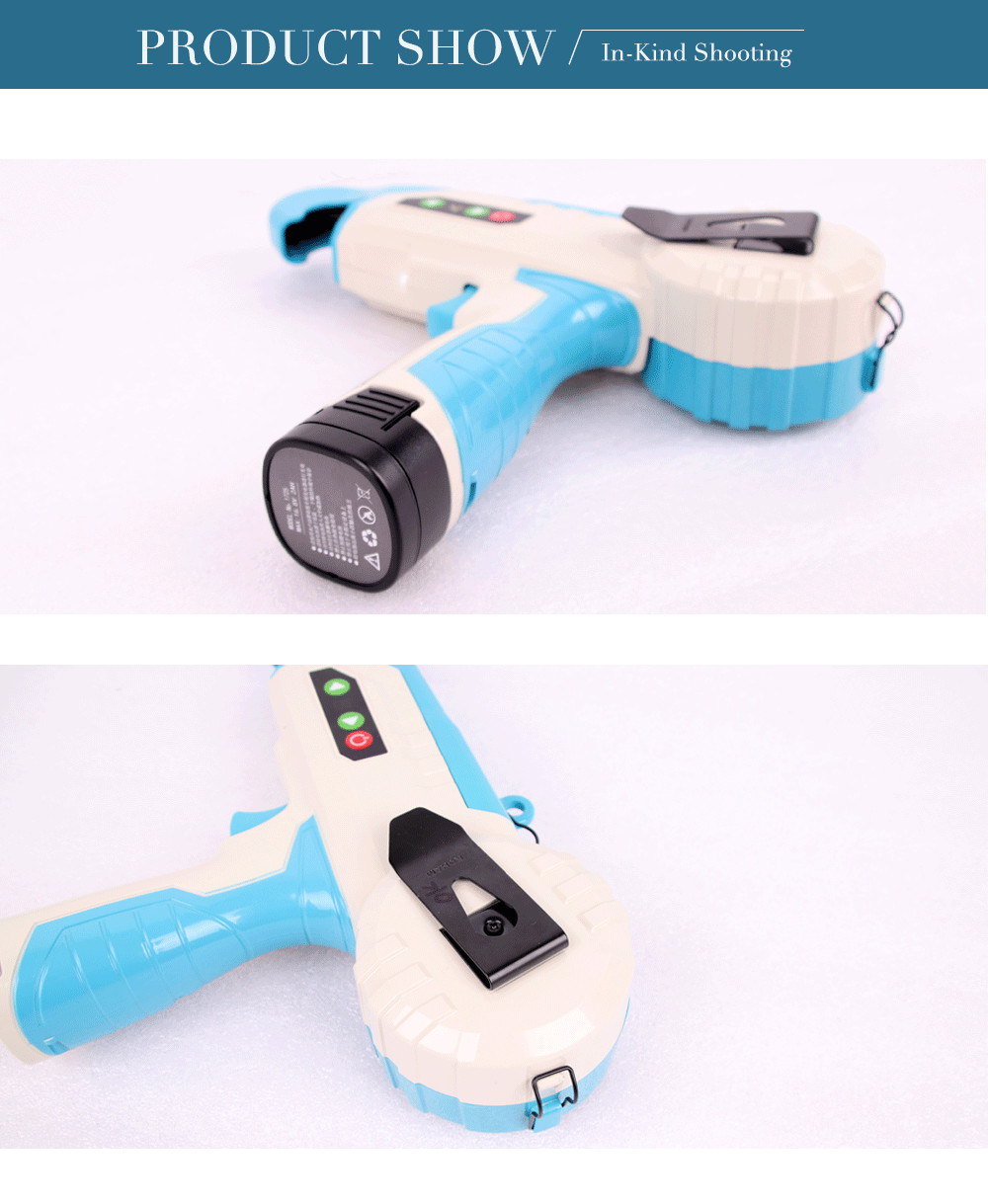Swansoft 25mm High Efficient Elastic Twine Tying Tools Fruit Packaging Tie Machine Electric Tying Machine/Binder