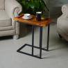 Buy cheap Living Room Metal Stand 58cm Height Solid Wood Chairside Table from wholesalers