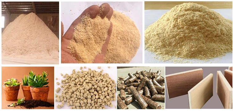 Electric Power Self Feeding 900kg/H Wood Branch Hammer Mill