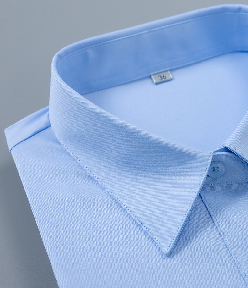 Breathable Material Advantage Latest Design 100% Cotton Long Sleeve Formal Dress Shirt