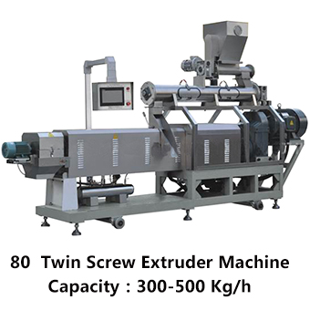 Commercial Corn Puff Production Line Stainless Steel Corn Puff Extruder Machine