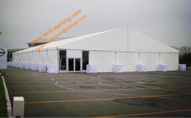 Outdoor Hall Tent Waterproof Aluminum Framework and Windproof Marquees