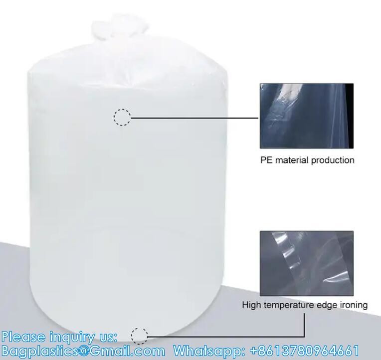 Heavy Duty Large Plastic Round Bottom Drum Liner Bag 55 Gallon Drum Liners Plastic Drum Liner Bag For 200ltr
