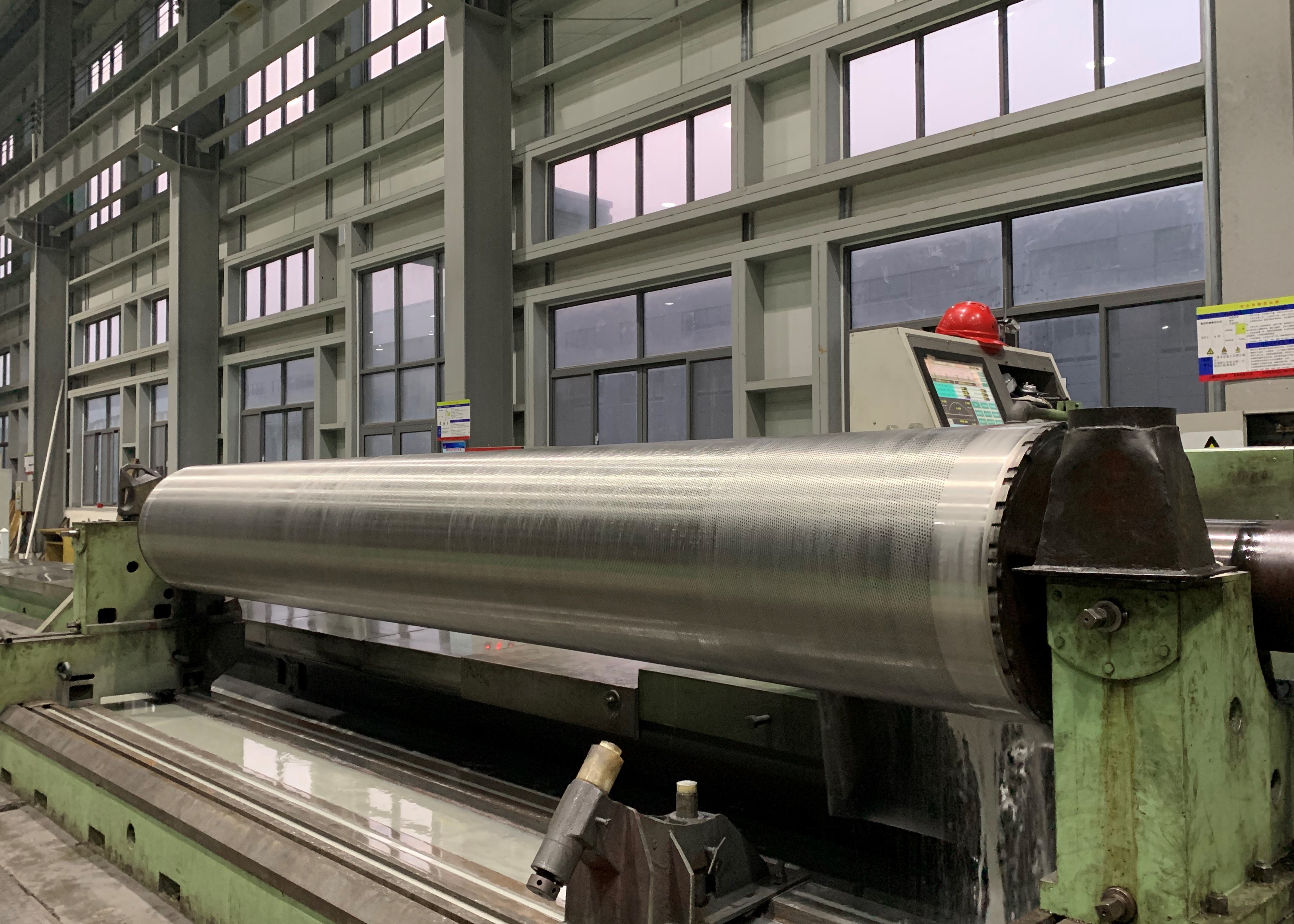 Stainless Steel K Press Middle Vacuum Roll For Kraft Paper Machine