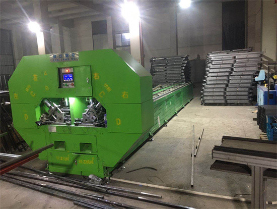 Fully Automatic Railing Stamping Press Top Notch Railing Processing Equipment