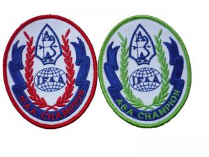 China Embroidered Custom Patches / Badges With Personalized Pattern For Clothing / Cloths on sale
