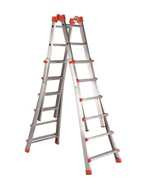 A Frame Aluminium Multi Purpose Ladder 150 Kgs / 330lbs Load Capacity 4x6