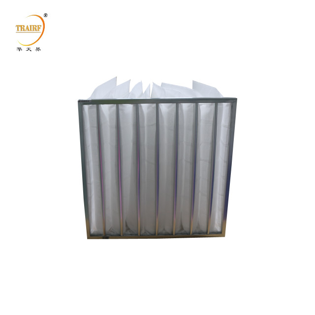 Medium Efficiency Synthetic Fiber Pocket Bag Air Filter