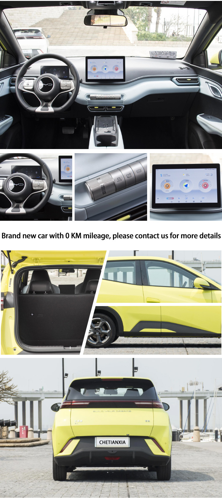 Innovative Electric EV Cars Long Range Sedan EV Fast Charging