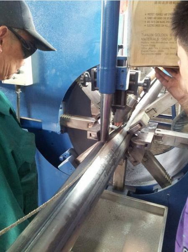 Circle Light Pole Making Machine Circumferential Seam Welding