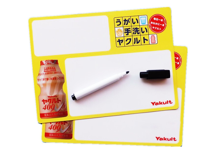 Refrigerator Magnet 4 X 5.5'' Magnetic Dry Erase Board Mini Magnetic Whiteboard Retail Packaging Solutions