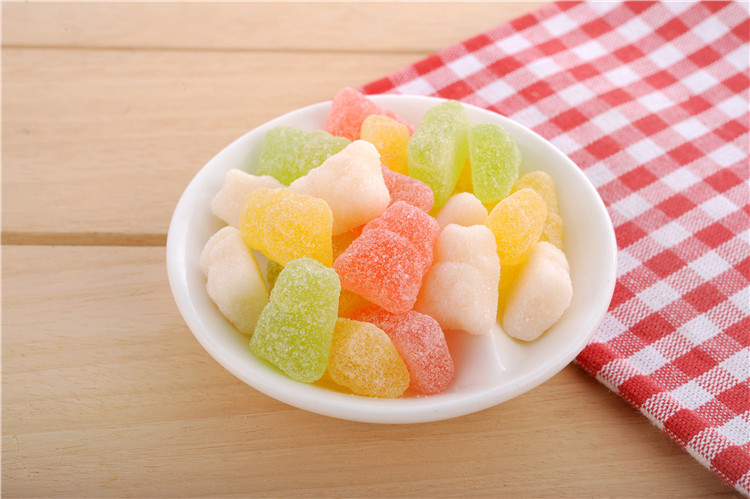 Delicious Taste Vegetarian Multivitamin Gummies Pectin Gummy Candy Gluten Free