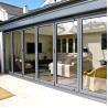 Buy cheap Swing And Slide Glass Door Window Home Frameless Glass Folding Door Sound from wholesalers