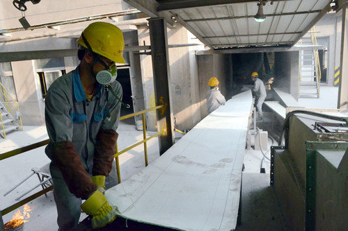 High Temp Airslide Canvas Pneumatic Conveying Needle Solid for Cement Plant