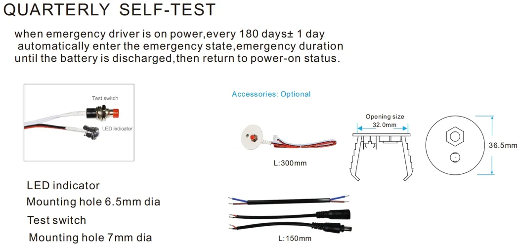 Factory Price 3-Hour Long-Lasting LED Emergency Lighting Kit Driver Power Supply &amp; Battery Ballast for Triproof Light Ceiling Light Highbay Light Basemnt