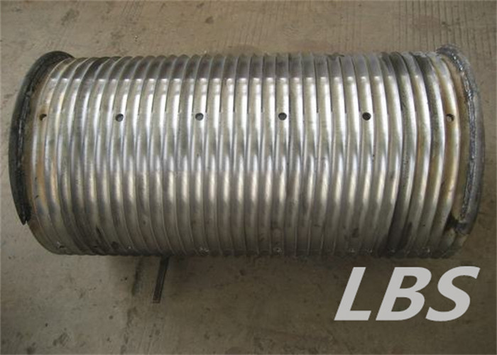 CCS Certification Electric Marine Winch Drum With Lebus Sleeves 480mm Diameter