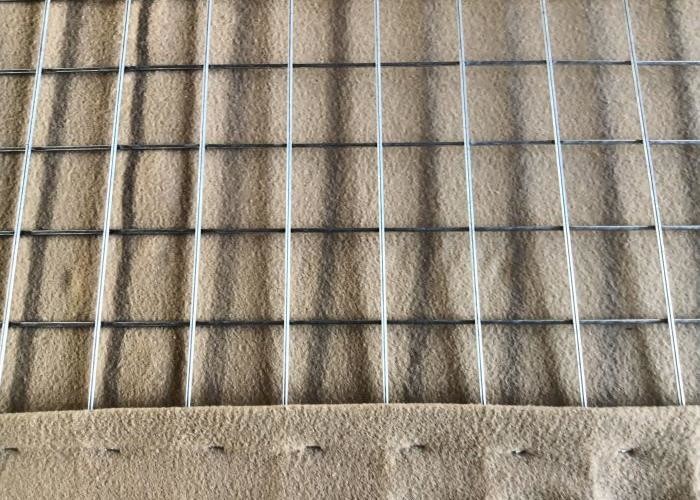 Heavy Duty Wire Panel itary Barrier with Zinc Coated Surface and Spiral Wire Connection