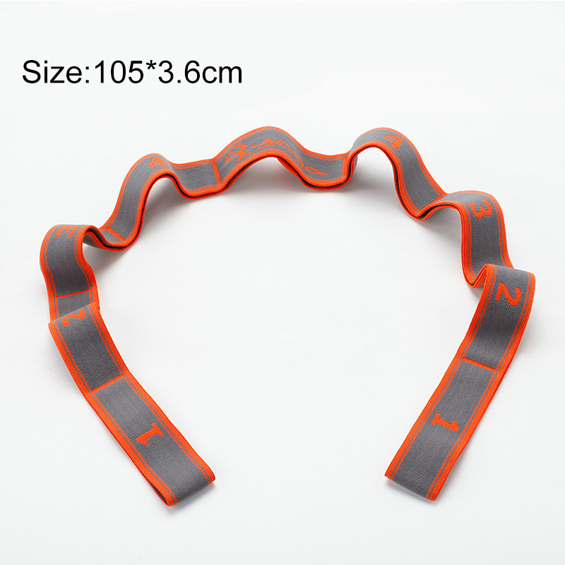 Customized Pull Strap Belt Polyester Latex Elastic Latin Dance Stretching Band Loop