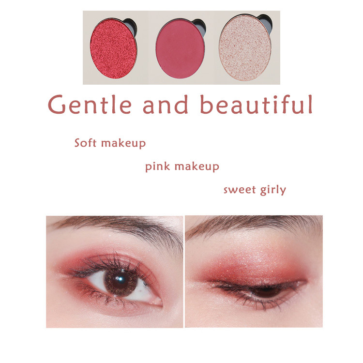 500pcs Dramatic ISO Mineral Makeup Eyeshadow Palette 16.2*12.3*3.3cm