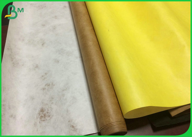55gsm 105gsm Waterproof Texture Paper Fabric Colored Tyvek For Handbags 