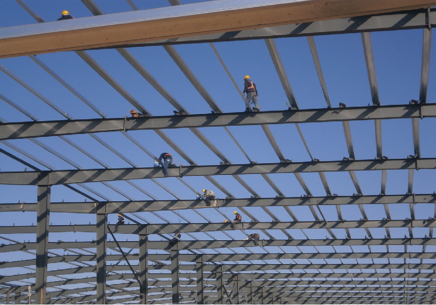 Low Carbon Steel Frame Warehouse Storage Food Plant Sustainable Steel Buildings