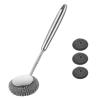 Buy cheap Household stainless steel dishwashing brush from wholesalers