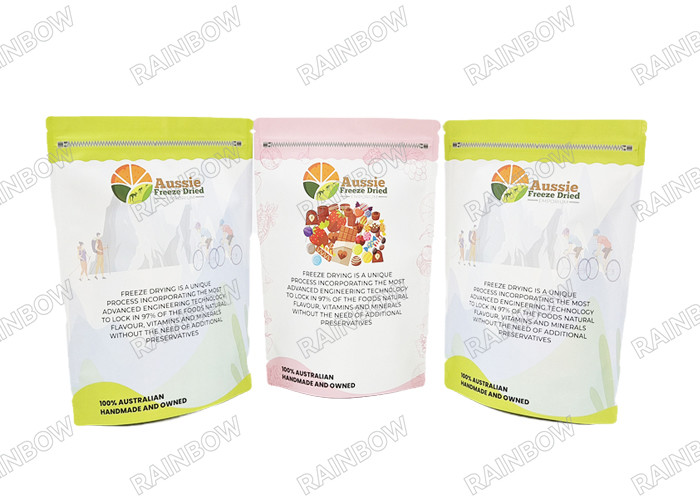 Custom Printed 250g 500g Mylar Pouch Smell Proof Packaging Bags