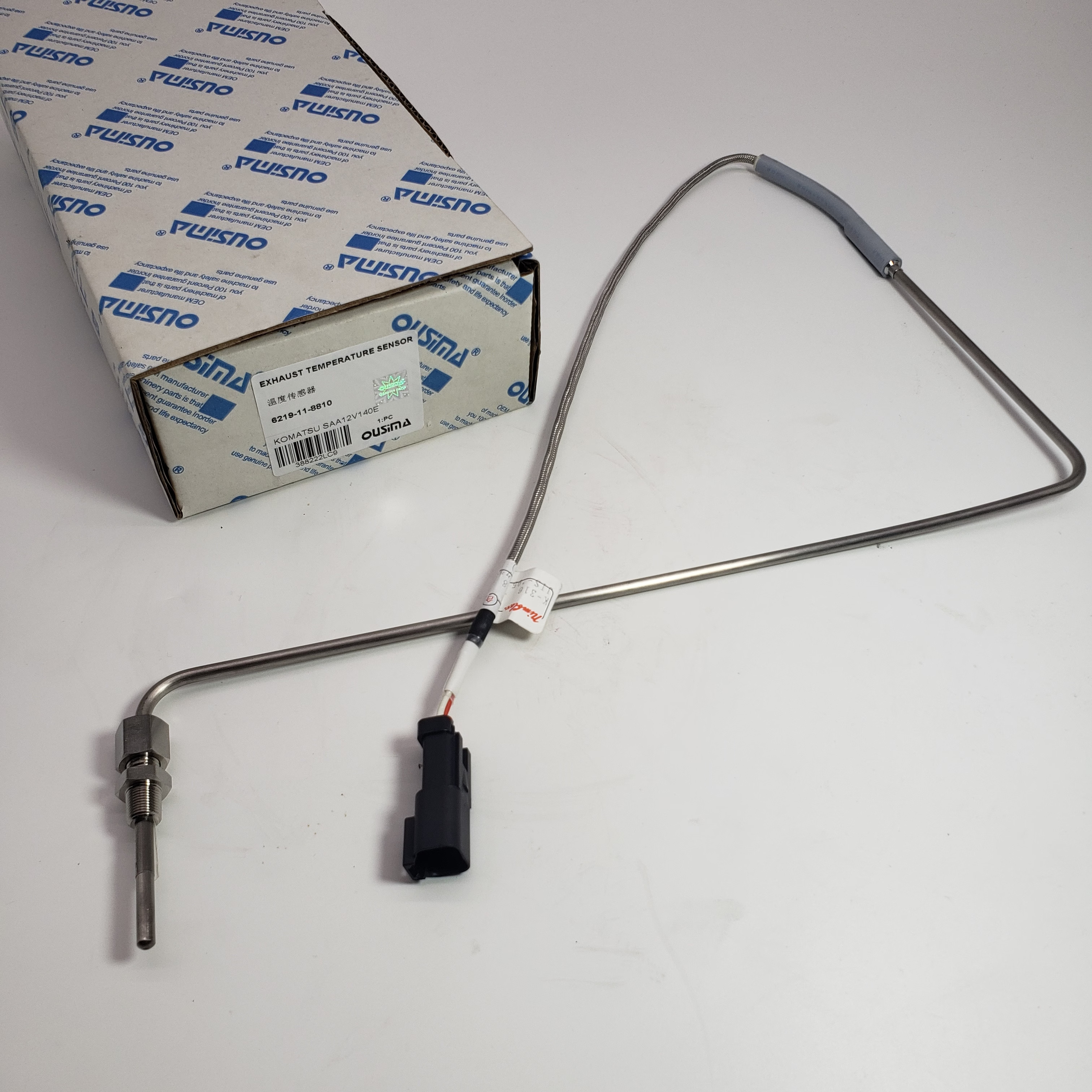 Exhaust Temperature Sensor 6219-11-8810 For KOMATSU SAA12V140E