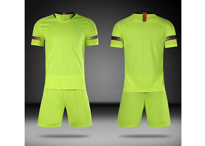 New fashion breathable dri fit sublimation custom design soccer jersey football uniform set