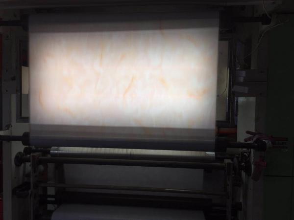 Fireproofing Heat Transfer Pet Film With High Simulated Effect Gold-Brown Color